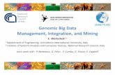 Genomic Big Data Management, Integration and Mining - Emanuel Weitschek