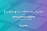 Localizing Your eLearning Course