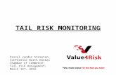 Tail risk monitoring presentation