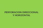 Perforacion direccional y horizontal