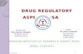 Drug Regulatory Aspects USA