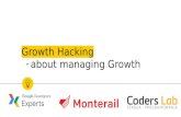 Growth Hacking - about Managing Growth