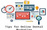 Tips for Online Dental Marketing