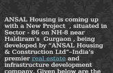Ansal housing  86 gurgaon 7428424386