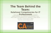 The Team Behind the Team - Relational Competencies for IT Professionals