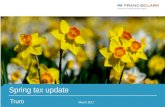Spring Tax Update 2017 - Truro