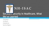 Software Security In Healthcare, What We’ve Learned