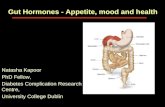 Gut hormones - Appetite, Mood and Health