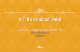 IoT: it's all about Data!