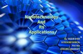 Nanotechnology & its application (By- Saquib Khan)