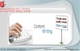 Content Writing in Ambala ! Batra Computer Centre