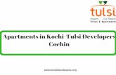 Apartments in Kochi/Cochin-Luxury Apartments - Tulsi Builders
