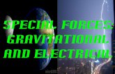 Gravitational and Electrical Forces