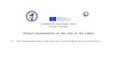 Project dissemination school_site_portugal