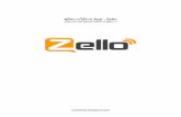 คู่มือการใช้งาน App : Zello