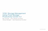 Storage Management Using Tivoli Storage Productivity Center 5.2
