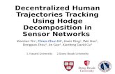 Decentralized Path Homotopy Detection and Classification Using Hodge Decomposition in Sensor Networks