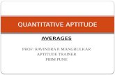 Qa averages