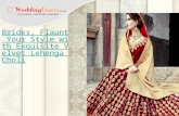 Brides, Flaunt Your Style with Exquisite Velvet Lehenga Choli