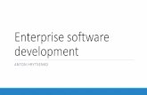 Enterprise software development