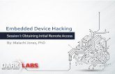 Embedded device hacking Session i