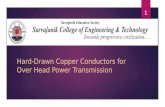 Hard-Drawn Copper Conductors for Over Head Power Transmission