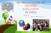 Presentation on growing population of india