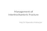 Intertrochanteric fracture management