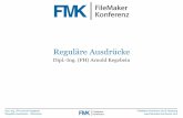 FMK2015: Reguläre Ausdrücke by Arnold Kegebein