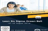 Feedback From Students On Six Sigma Green Belt Training - XIM Bhubaneswar