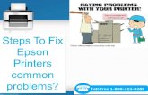 How to fix epson printers common problems by epson printer tech support