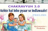 Chakravyuh 3.0 - India Quiz