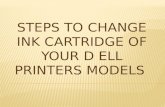 Steps To Change Ink Cartridge Of Your Dell Printers Models