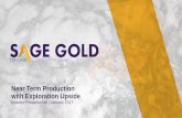 Sage Gold Inc. Corporate Presentation