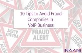 Tips to Avoid Fraud Companies in voIP business