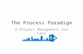 The Process Paradigm: A Project Management Use Case