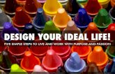 DESIGN Your Ideal Life! by Corporate Leadership Speaker and Author Tricia Molloy