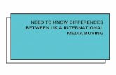 Need To Know Differences Between UK & International Media Buying