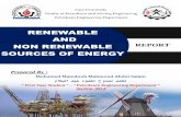 renewable and non-renewable sources of energy