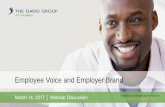 Employee Voice and Employer Brand