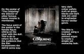 Analysing Horror/ thriller posters
