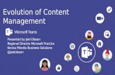 Evolution of Enterprise Content Management
