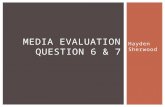 Media Evaluation - Question 6 & 7
