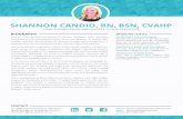 Shannon Candio - Biography, Resume, and Recommendations - Web