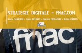 Stratégie digitale de l'enseigne FNAC