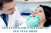 Five Ways to Restore Your Teeth With Dental Treatment