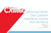 Delivering World-Class Customer Service: Lessons From the Mouse