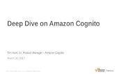 Deep Dive on Amazon Cognito - March 2017 AWS Online Tech Talks