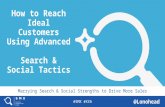How to Reach Ideal Customers Using Search & Social Tactics - SMX West 2017 - Michael McEuen of AdStage presentation