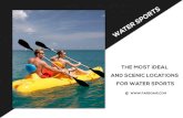 Top Five Famous Destinations For Water Sports